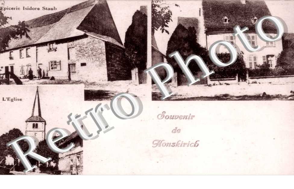 Epicerie Isidore Staub - eglise - maison