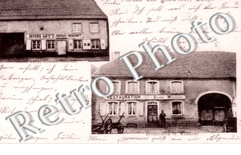Restauration G. Wendeler  Consum Geschaft Moise Levy