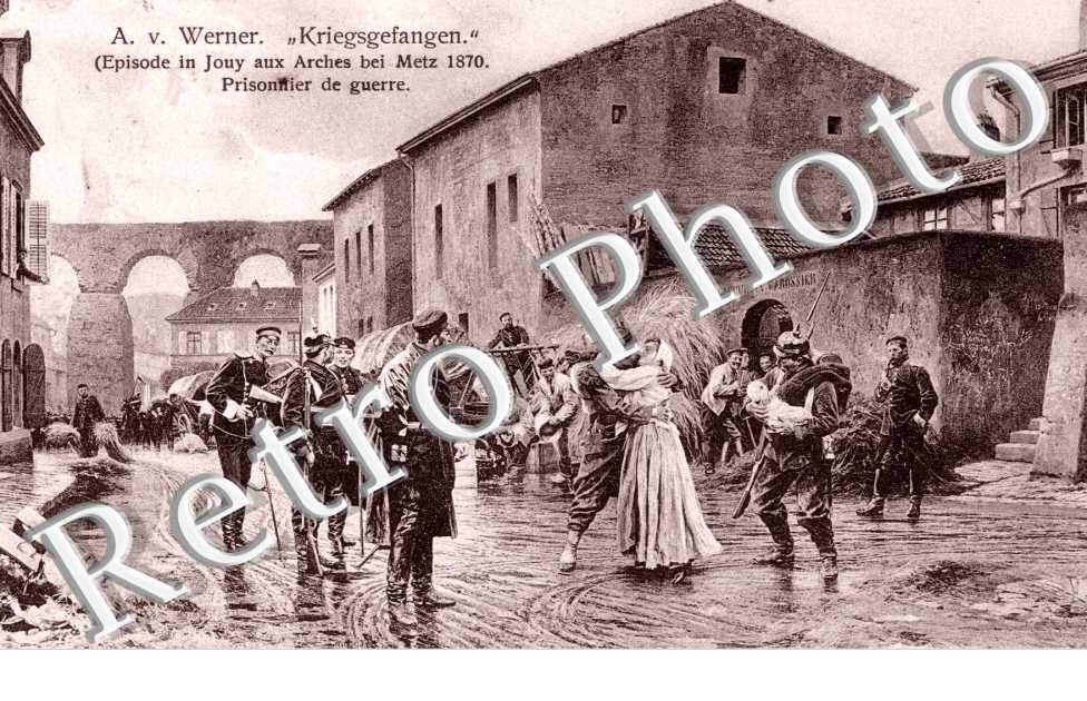 A. v. Werner. "Kriegegefangen"