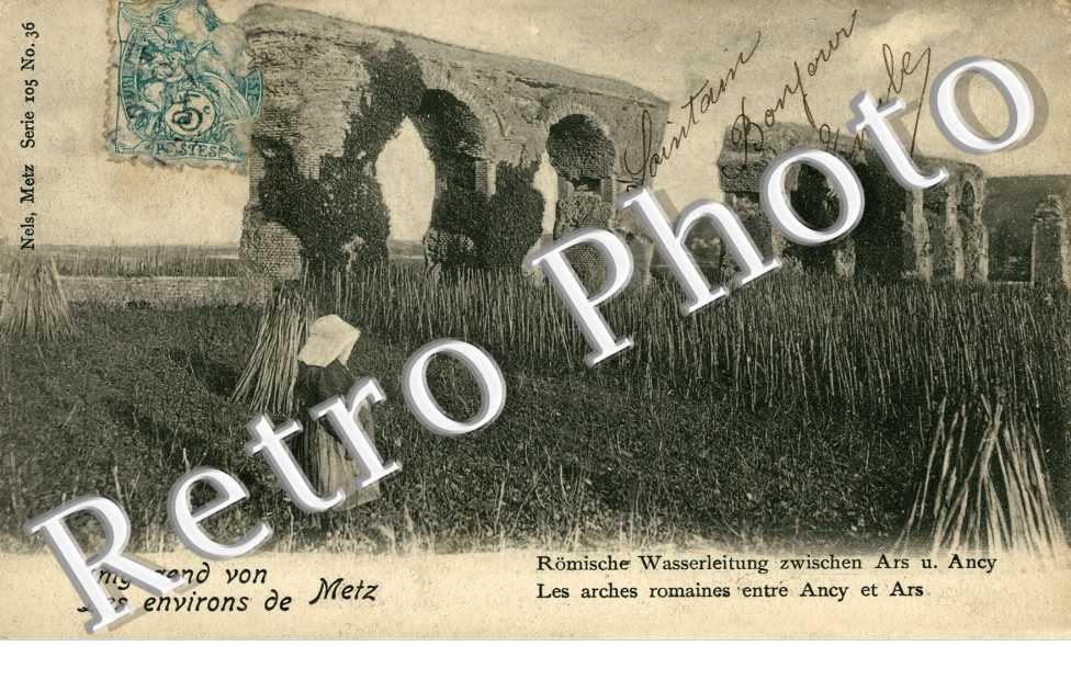 les arches romains entre ancy et ars