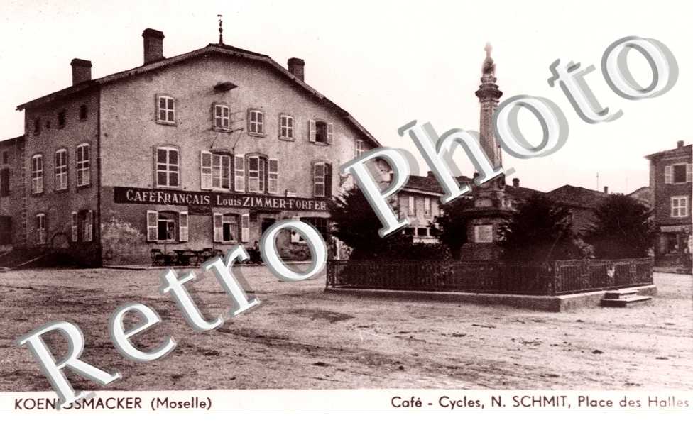 Cafe - Cycles, N. Schmit, Place des Halles