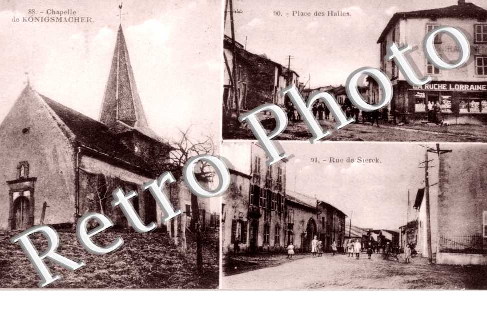 Chapelle - Place des Halles - Rue de Sierck