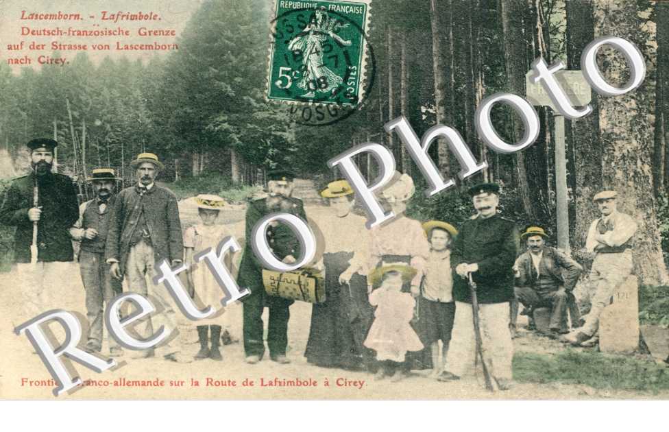 Frontiere franco-allemande entre Cirey et Lafrimbole