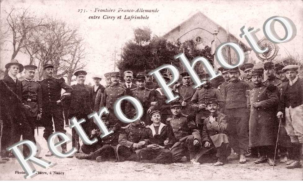 Frontiere franco-allemande entre Cirey et Lafrimbole