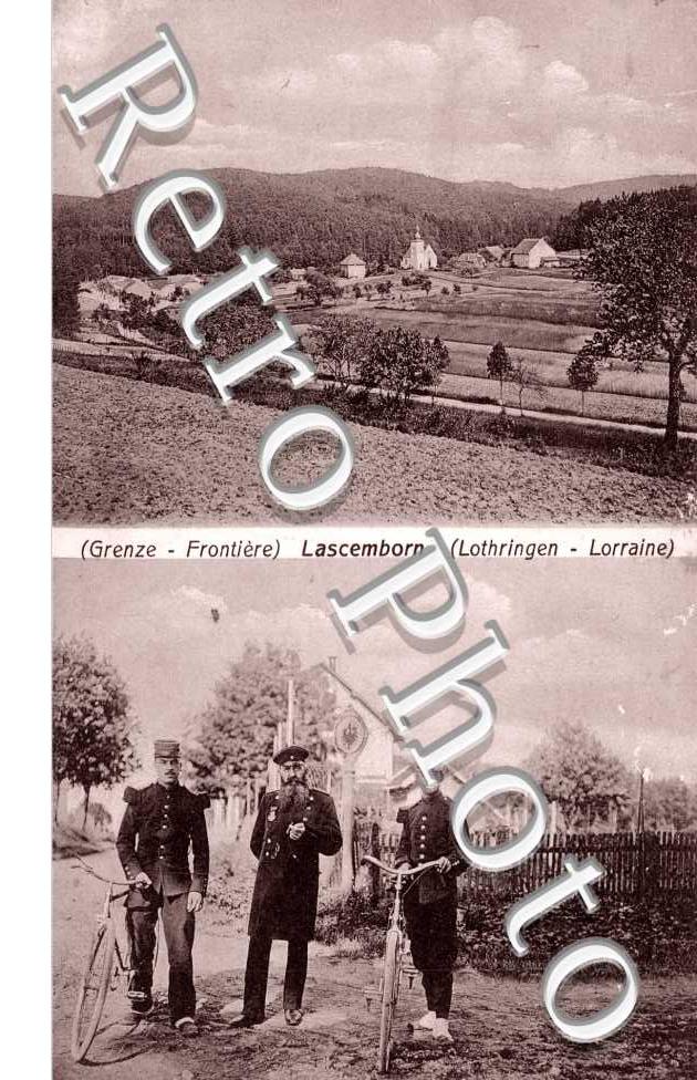 Grenze, Lothringen, Lascemborn