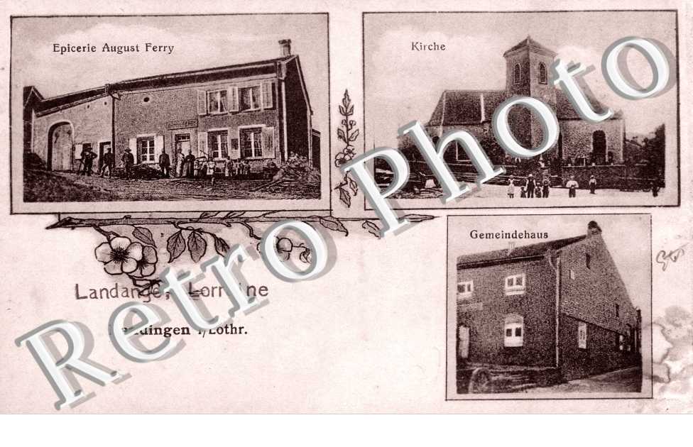 Epicerie August Ferry, Kirche, Gemeindhaus