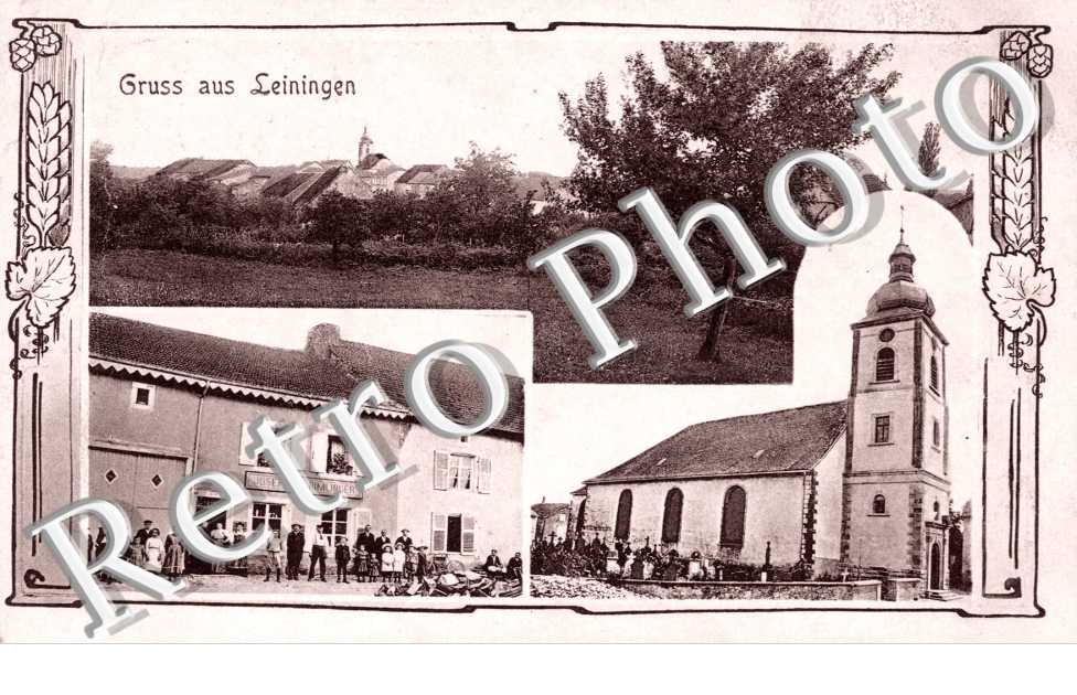 l&#039;Eglise et Vue Interieure