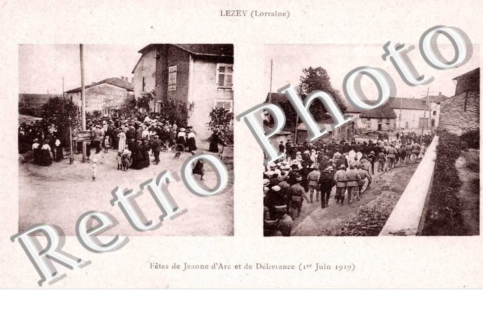 Fetes de Jeanne d&#039;Arc et de Delivrance 1 juin 1919
