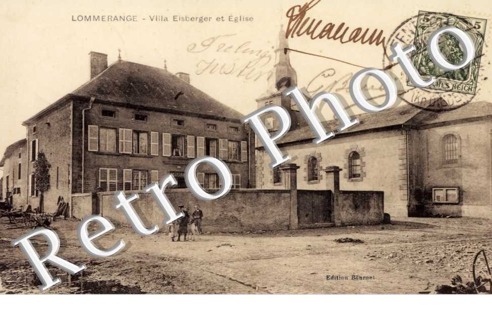 Villa Eisberger et eglise
