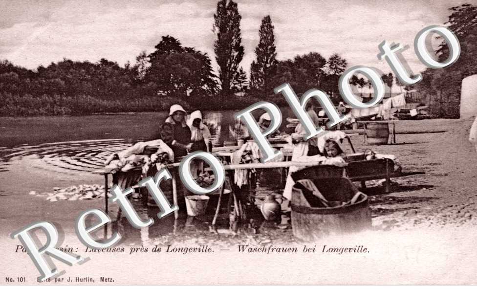 Pays Messin Laveuses pres de Longeville