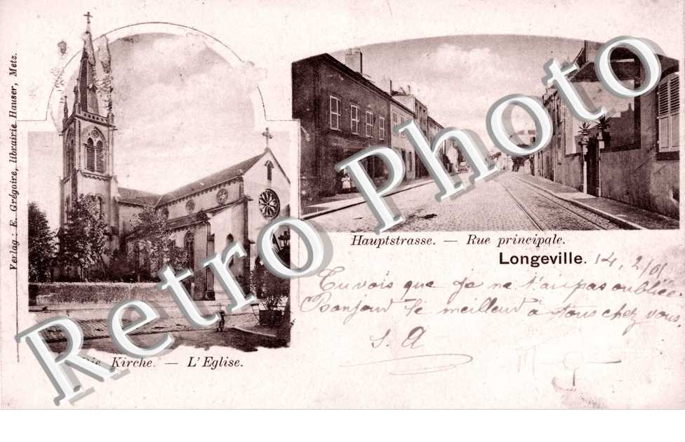 Rue principale - eglise