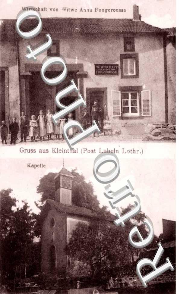 Wirtschaft von Witwe Anna Fougerousse - Kapelle