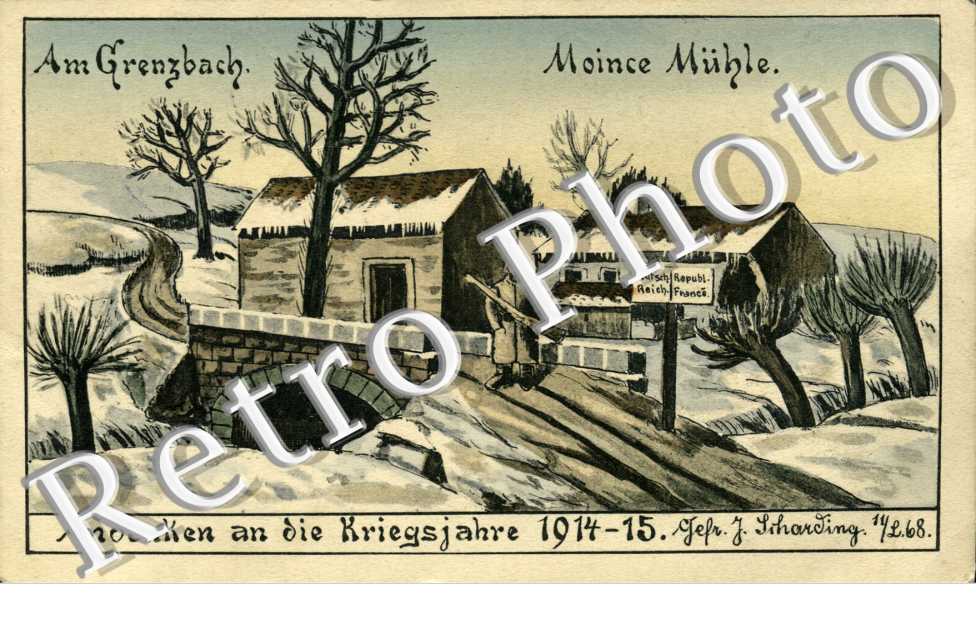 Am Grenzbach  Moince Muhle