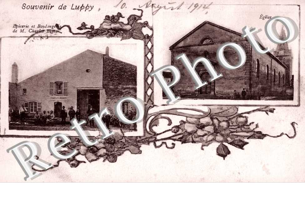 Epicerie et Boulangerie de Monsieur Charles Bemer, Eglise
