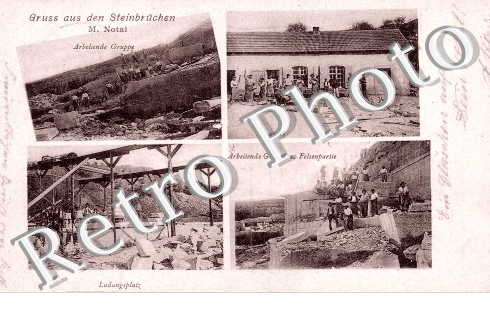 Schmiede, Arbeitende Gruppe und Felsenpartie, Arbeitende Gruppe