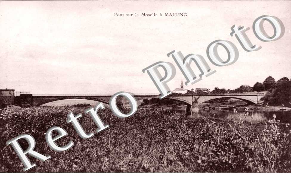 Pont sur la Moselle a Malling