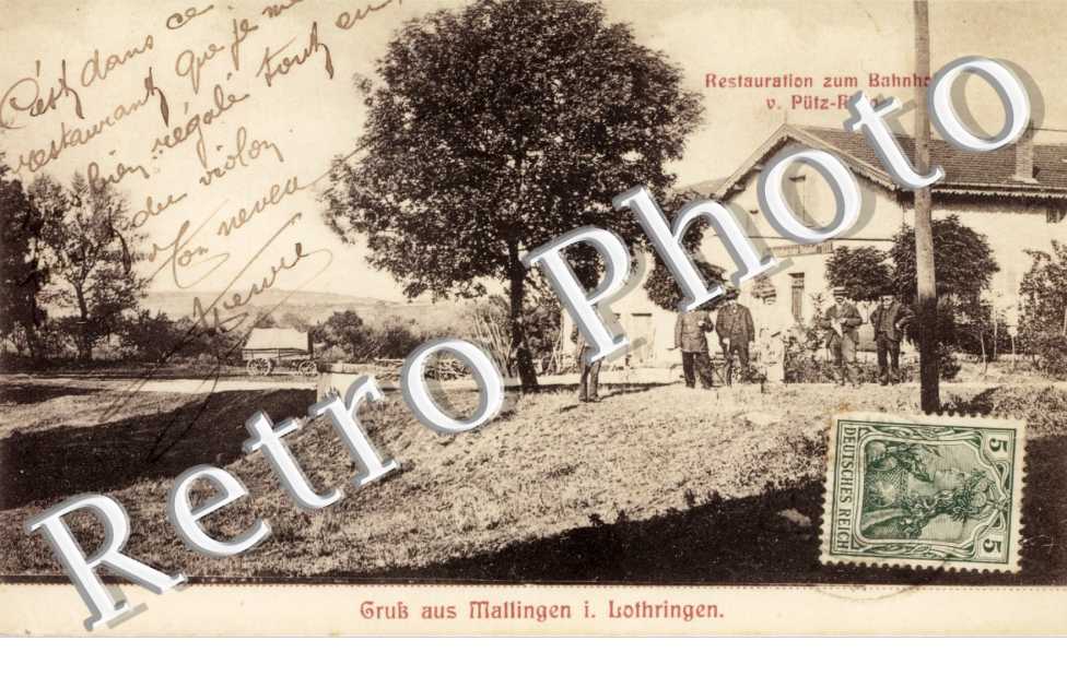 Restauration zum Bahnhof von Putz Klein