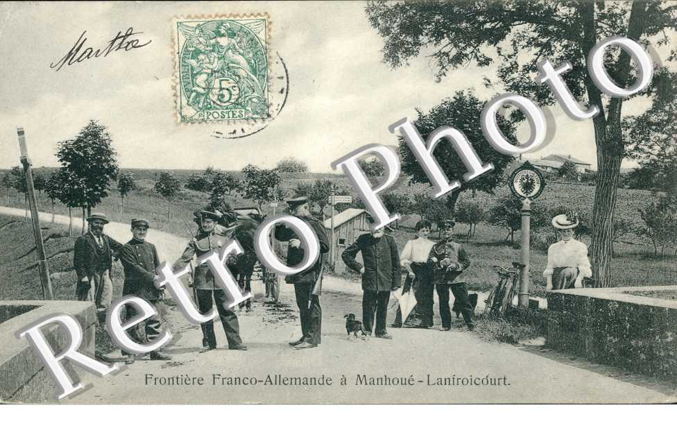 Frontiere Franco-Allemande a Manhoue-Lanfroicourt