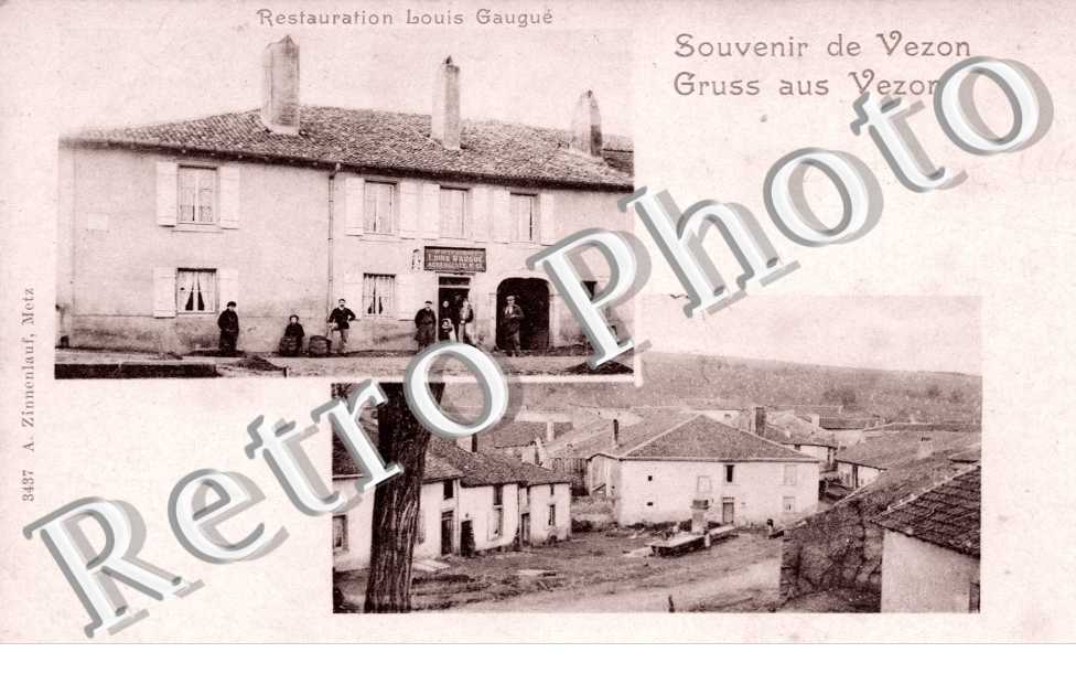 gruss aus Vezon restauration Louis Gaugue