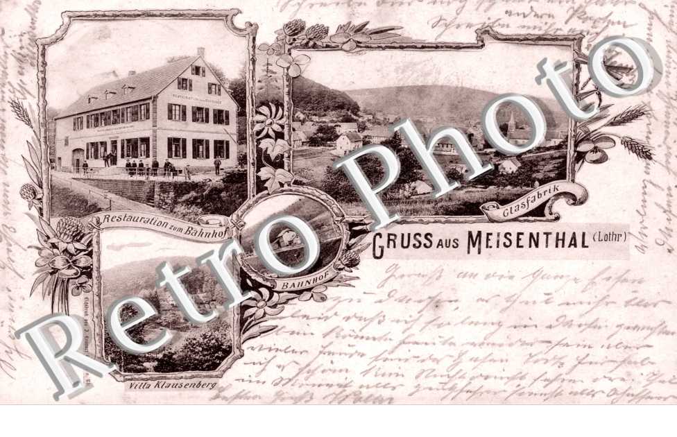 carte multivues - bahnhof - restauration - villa Klausenberg