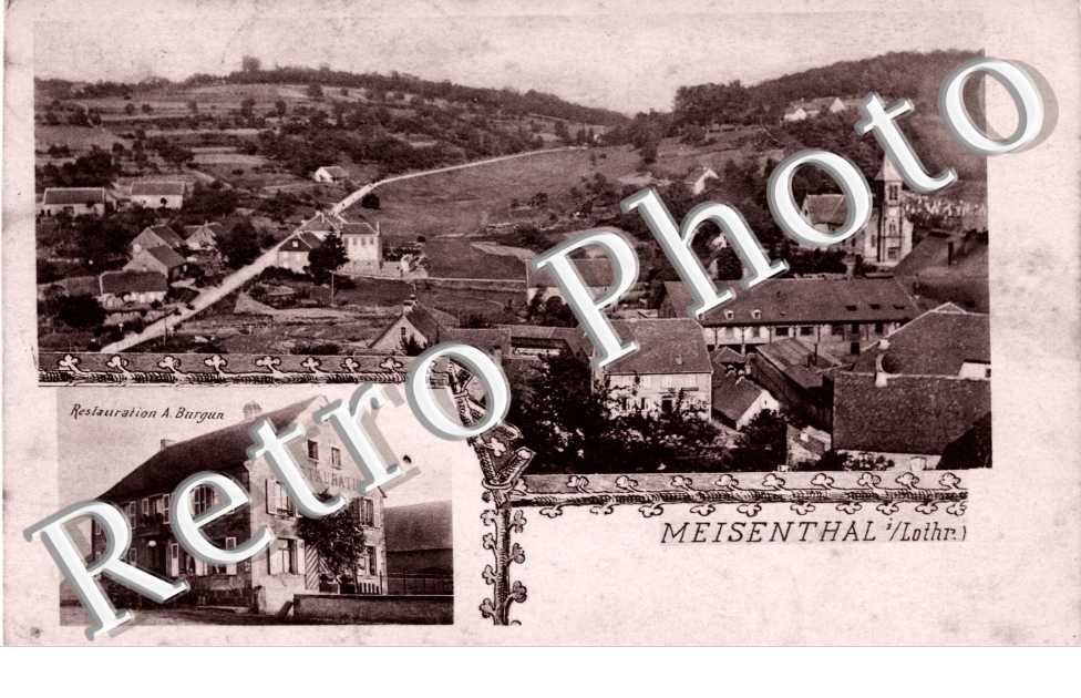 Totalansicht, Restauration von A. Burgun