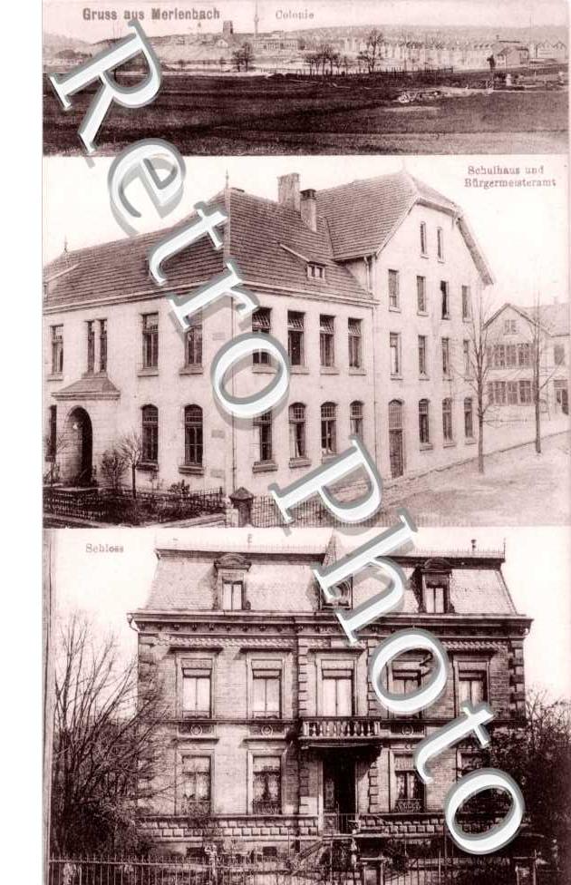 vue generale (colonie) - ecole - chateau
