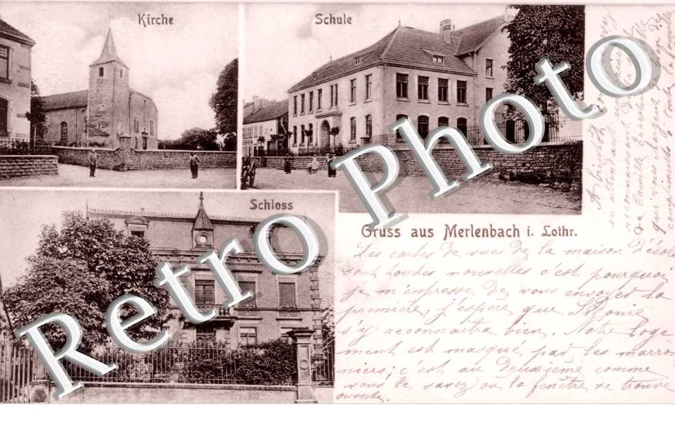 Eglise - Ecole - Chateau
