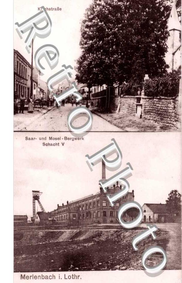 Kirchstrasse - Saar und Mosel Bergwerk Schacht V