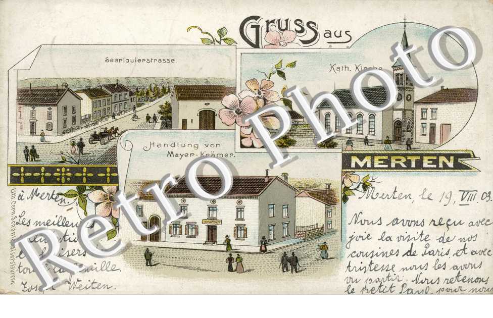 CARTE SOUVENIR COULEUR MULTIVUES