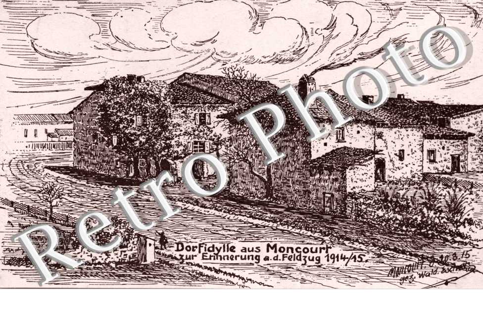 Dorfidylle aus Moncourt