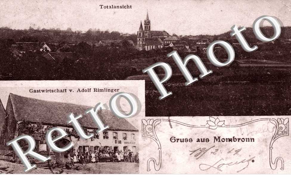 Vue generale - Gastwirtschaft v. Adolf Rimlinger