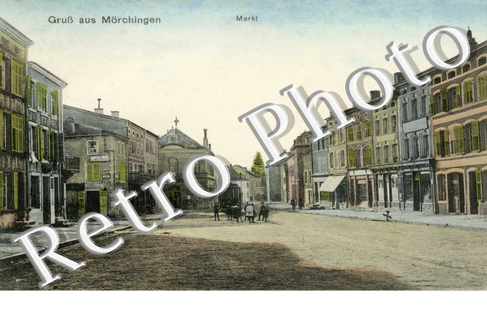 Markt  Gruss aus Morchingen