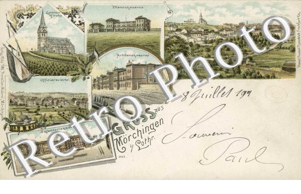 CARTE SOUVENIR COULEUR