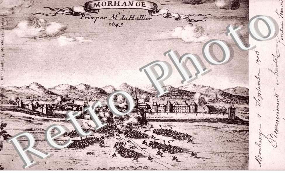 vue generale en 1643