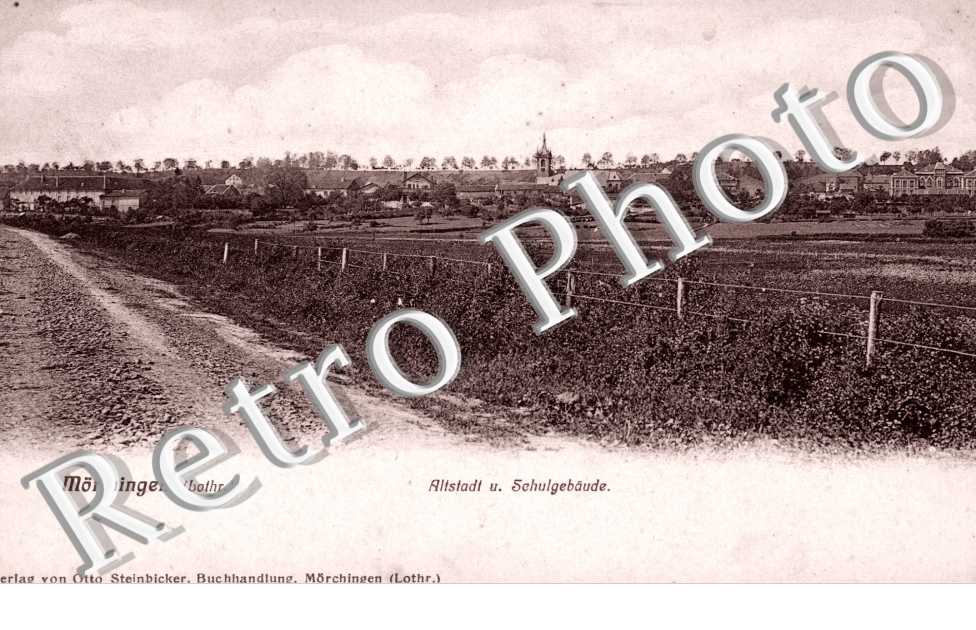 Alt-stadt u. Schulgebaude -  Morchingen