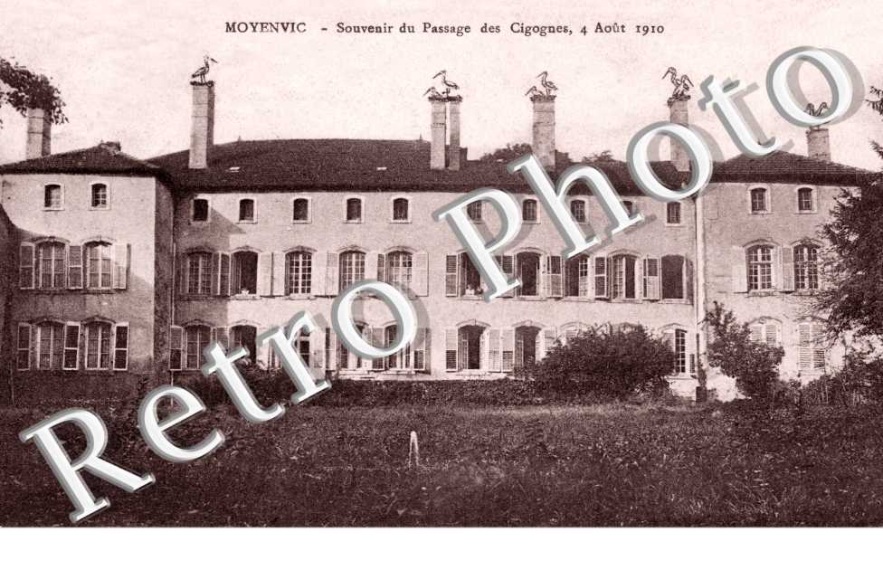 souvenir du passage des cigognes, 4 aout 1910