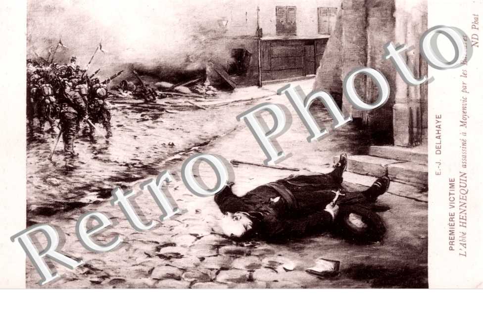 L&#039;abbe Hennequin assassine par les barbares