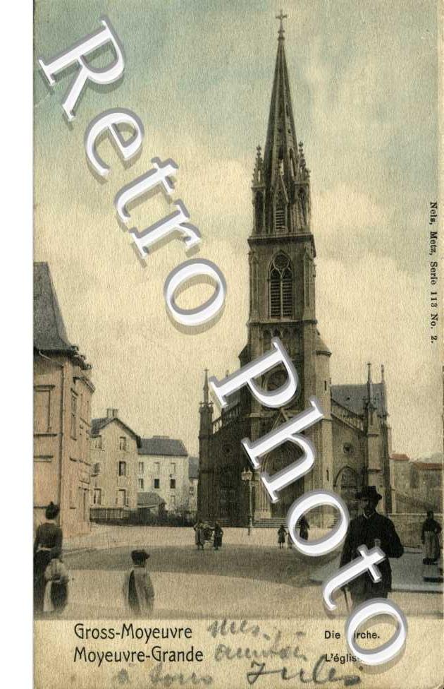 DE Nels serie 113 n° 2 kirche eglise (couleur)