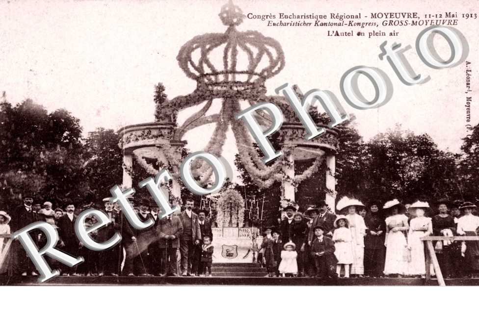 congres Eucharistique 11-12 mai 1913 L'autel en plein air