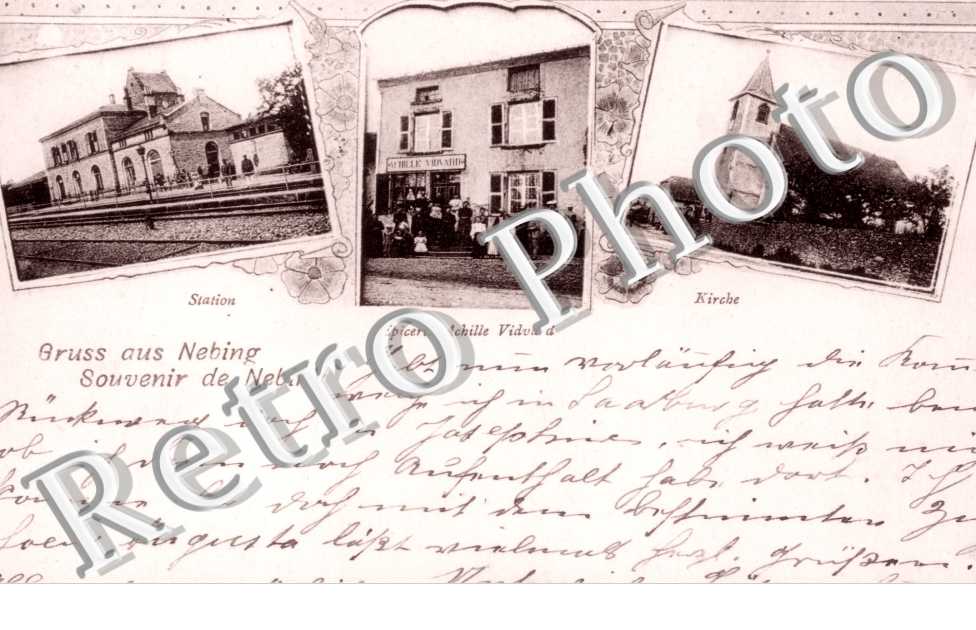 Gare - epicerie - eglise