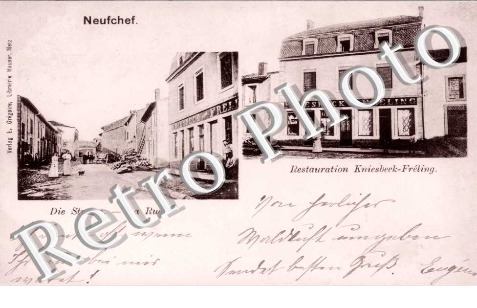 Une rue - Restauration Kniesbeck Freling