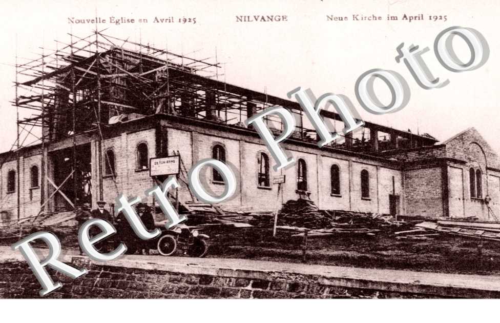 Nouvelle eglise en avril 1925