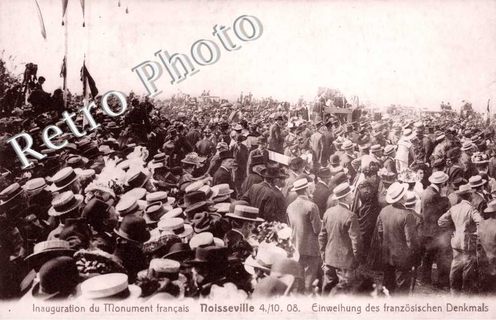 Inauguration du Monument francais