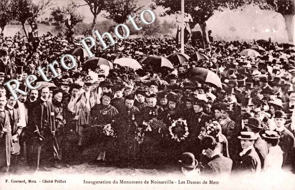 Inauguration du Monument francais, les Dames de Metz