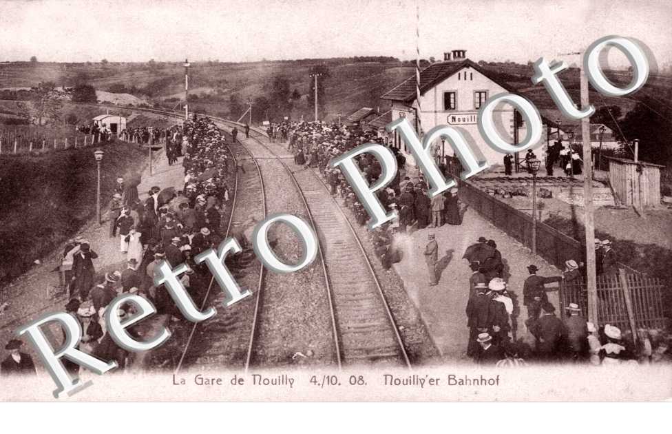 la gare 4 octobre 1908