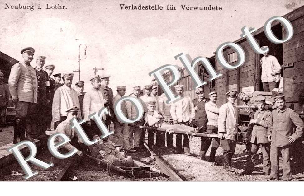 Bahnhof Neuburg, Verladestelle fur Verwundete