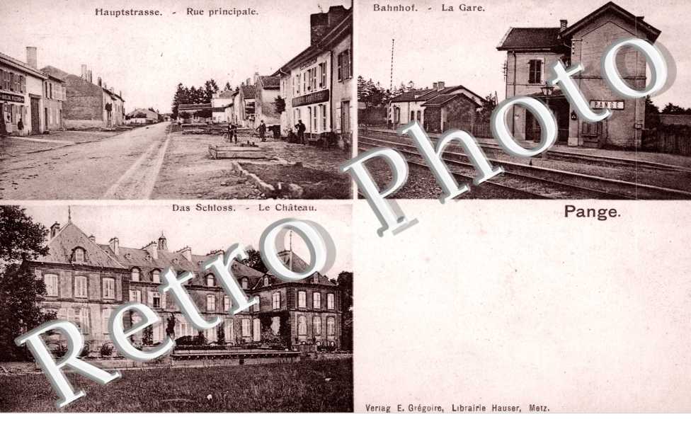 rue principale, la gare, le chateau