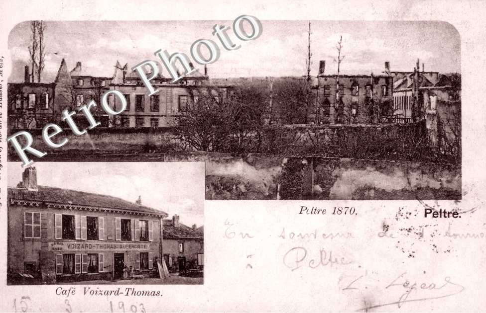 Cafe Voizard Thomas et ruines