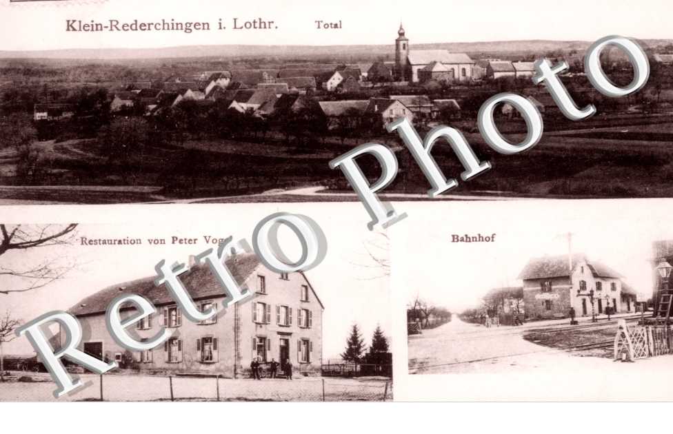 Totalansicht - Restauration von Peter Vogel - Bahnhof