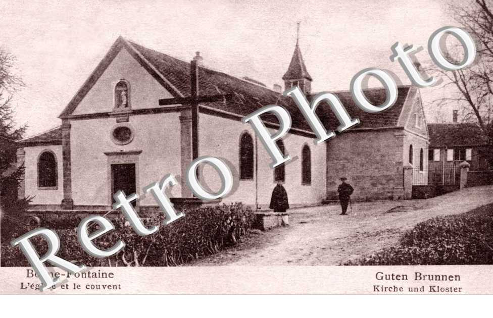 Bonne Fontaine - l&#039;lise et le couvent
